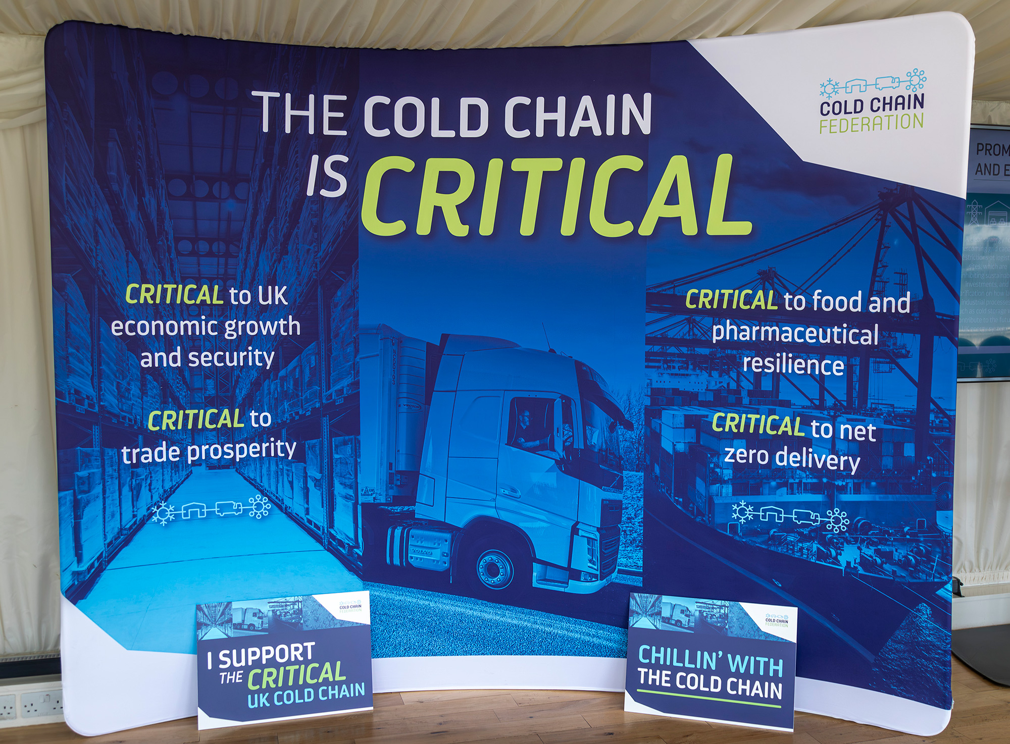 Cold Chain stand