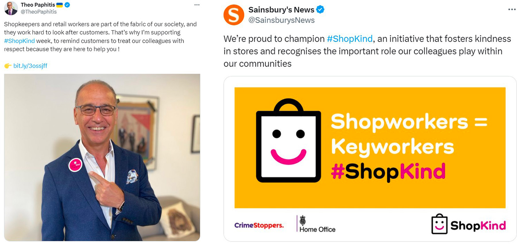 ShopKind social media graphics